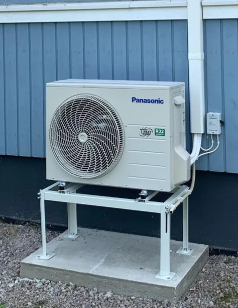 Panasonic värmepump installerad av Engliden